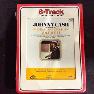 Johnny Cash Original Golden Hits Volume 1  8-Track SUN T101 S103782 – New Sealed